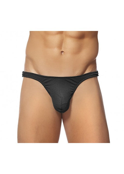 Male Power Bong Thong Black OS - 442051