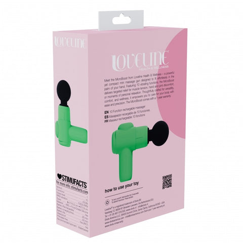 Loveline Microboost Massager Green