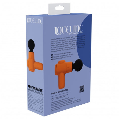 Loveline Microboost Massager Orange