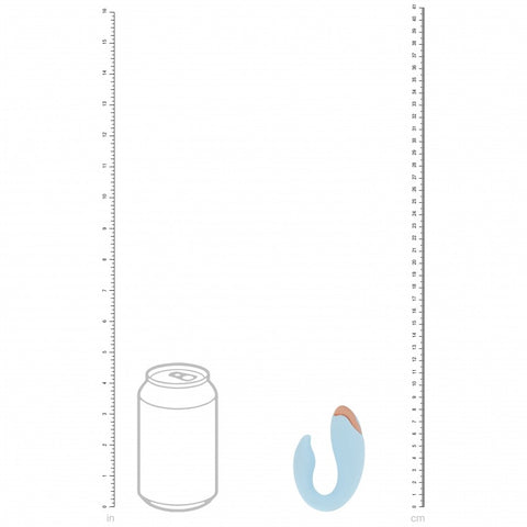 Loveline Daydream C-Shaped Clitoral & G-Spot Vibe Blue