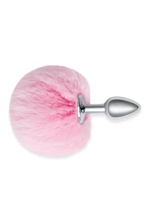 Whipsmart Pink Bunny Tail Butt Plug