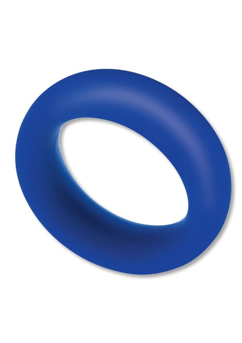 Zolo Extra Thick Cock Ring Blue