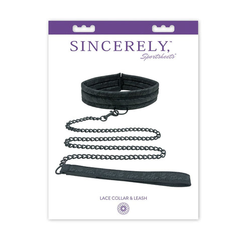 Sportsheets Sincerely Lace Collar Leash