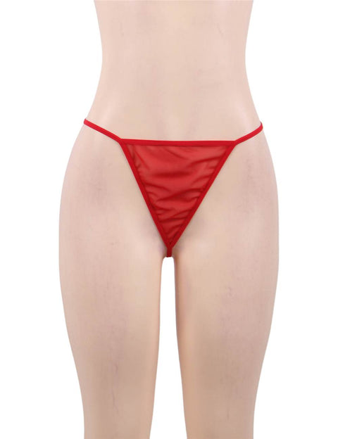Oh Yeah Chemise Red R80158-3P XL
