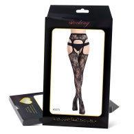 Oh Yeah Pantyhouse Lace Blk H3373