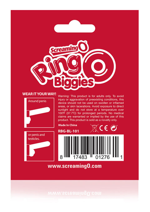 Screaming O Ring O Biggies Black