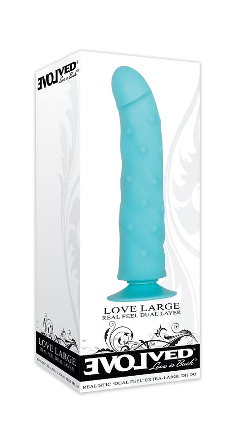 Evolved Love Large Beaded Dildo