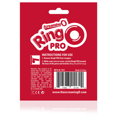 Screaming O Ring O Pro XXL 57mm Red