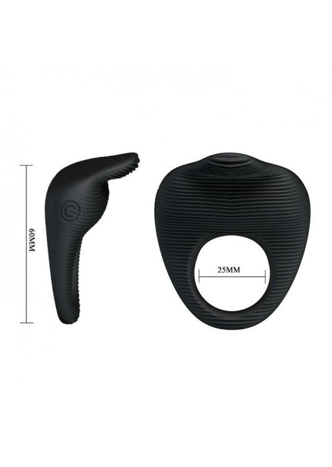 Pretty Love Thimble Vibrating Cock Ring - 142