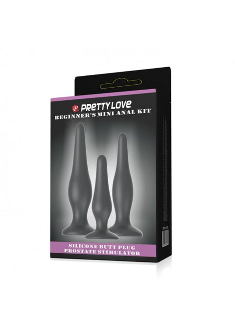 Pretty Love Beginners Mini Anal Kit 3pc - 456H