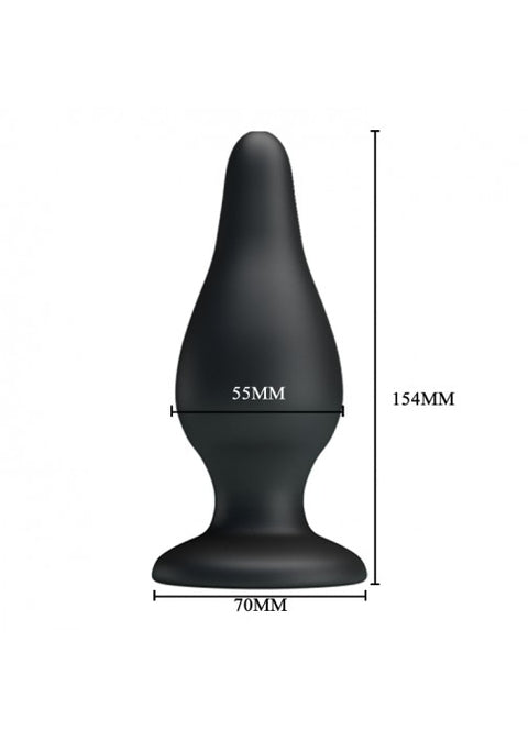 Pretty Love Sturdy Silicone Anal Plug - 460