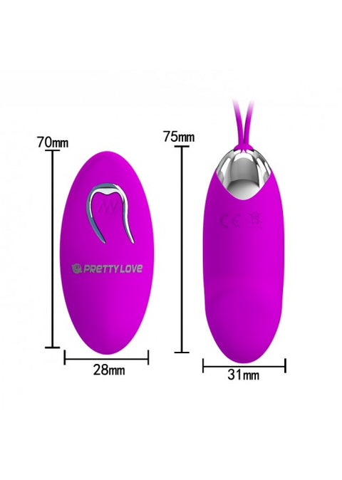 Pretty Love Julia Vibrating Love Egg 362W-4