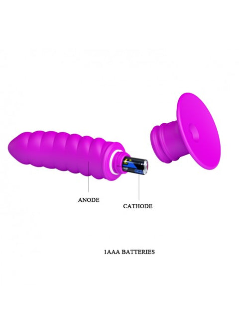 Pretty Love Twist Butt Plug - 200