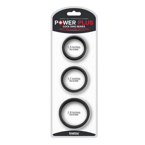 Love Toy Power Plus Cockrings LV443002