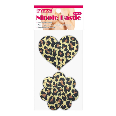 Love Toy Nipple Pastie 2pk Leopard