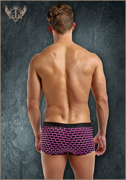 Male Power Hive Short Purp/Blk Sm 155225BPSL