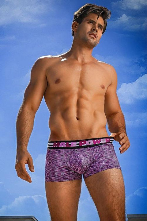 Male Power Retro Short Purp Lrg 145229PPLG