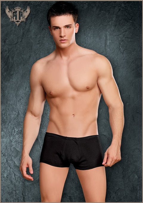 Male Power Rib Short Blk Lrg 153051BKL