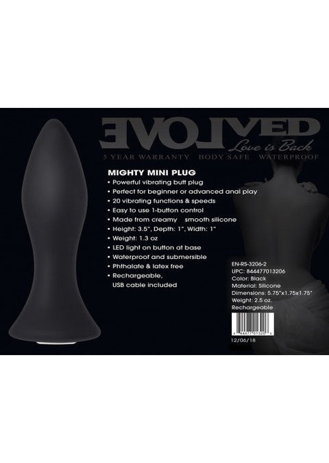 Evolved Mighty Mini Plug Rechargeable