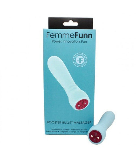 Femme Funn Booster Bullet Massager - Light Blue