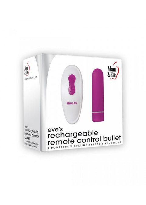 Adam & Eve Rechargeable Remote Control Bullet