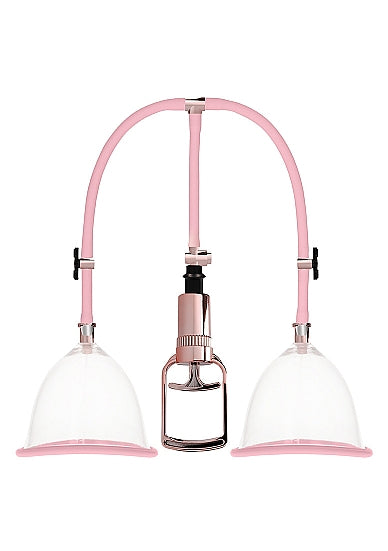 Pumped Breast Pump Medium Rose Gold