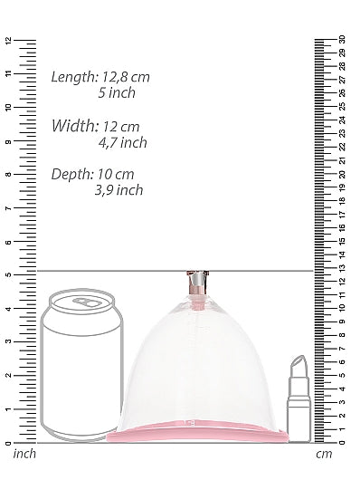 Pumped Breast Pump Medium Rose Gold