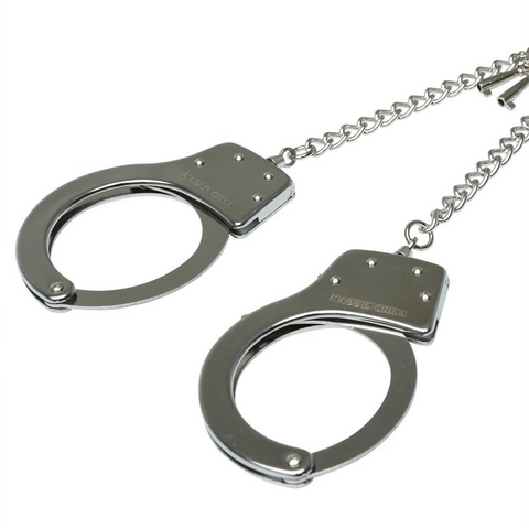 S&M Ring Metal Handcuffs