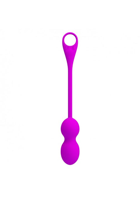 Pretty Love Elvira App Vibrating Kegel Balls - 212HP Purple