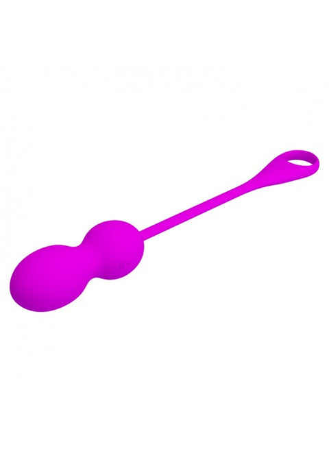 Pretty Love Elvira App Vibrating Kegel Balls - 212HP Purple