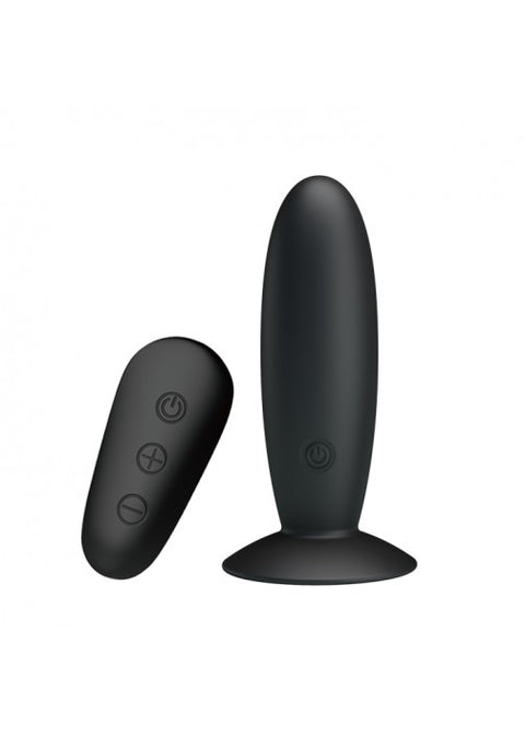 Pretty Love Mr Play Vibrating Anal Plug - 45W-MR Black