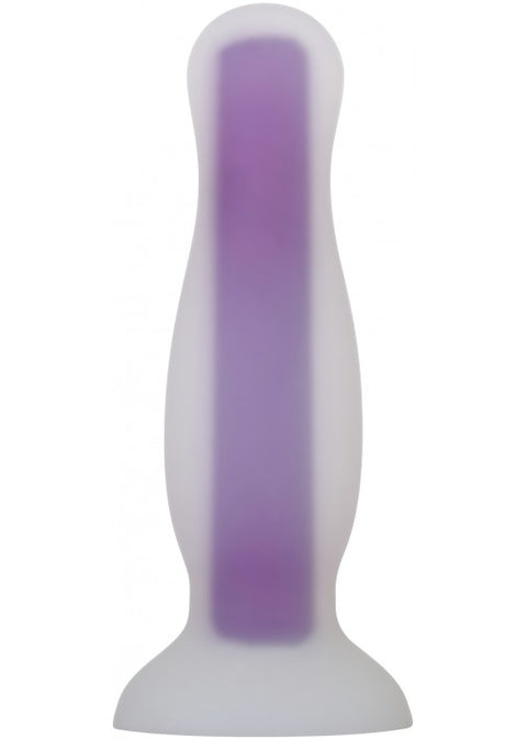 Luminous Plug Medium Purple - Glow in the Dark