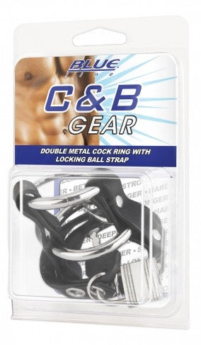 Blueline C&B Dbl Metal C/R & Locking Ball Strap