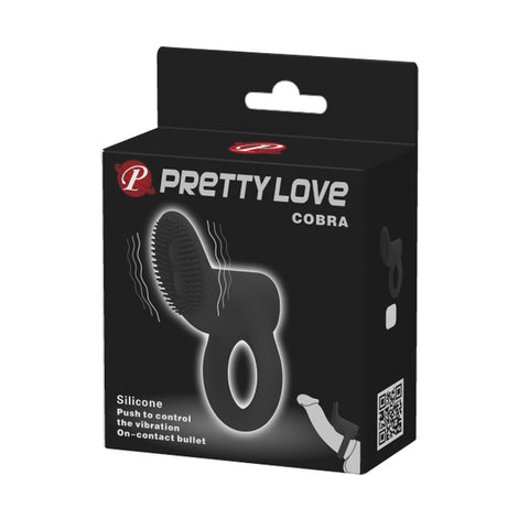 Pretty Love Cobra Ring Blk 210147-1
