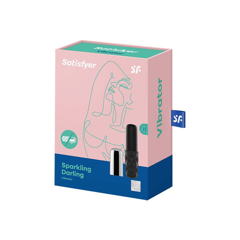 Satisfyer Sparkling Darling Black & Silv