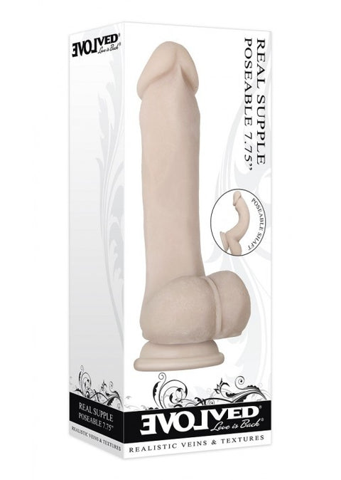 Evolved Real Supple Posable 7.75" Dong