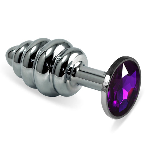 Love Toy Metal Plug RO-GSR08 Purp/Silver