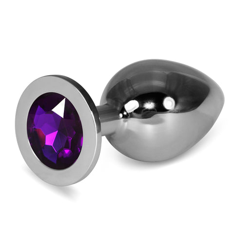 Love Toy Metal Plug RO-SL08 Purp/Silver