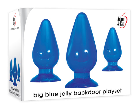 Adam & Eve Big Blue Jelly Backdoor Playset