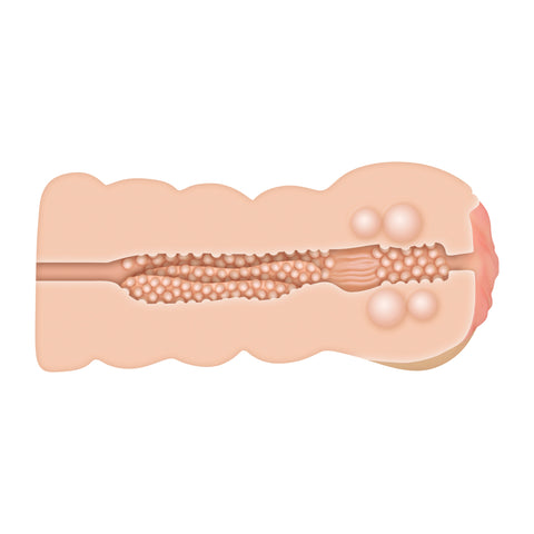 Adams Tight Stroker w Massage Beads