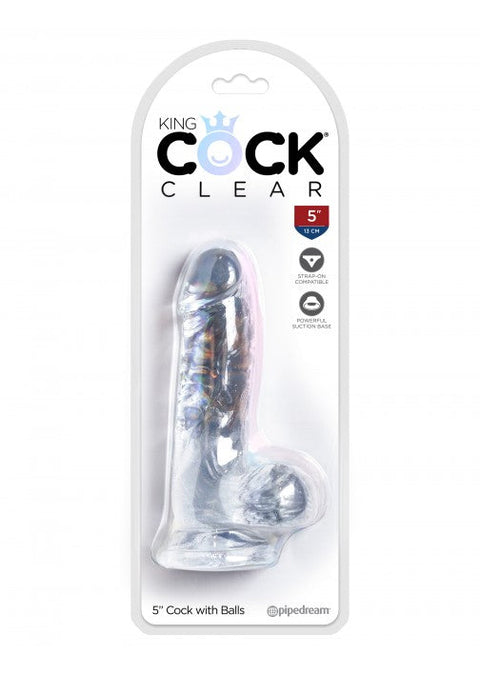 King Cock Clear 5 w Balls