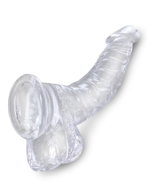 King Cock Clear 7.5" with Balls