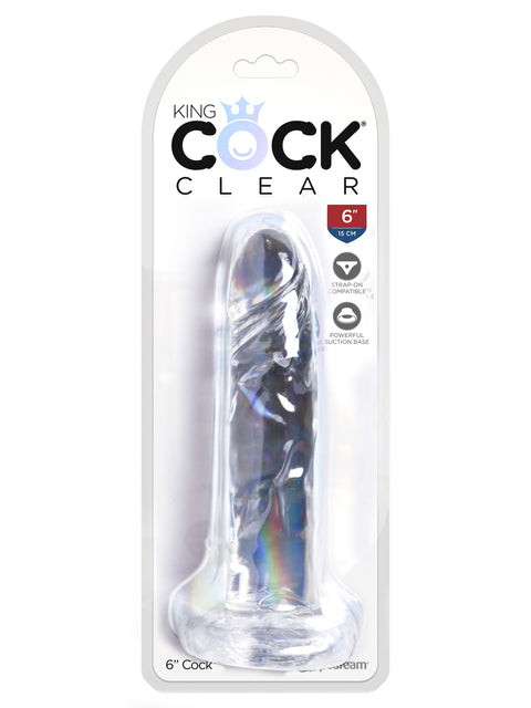 King Cock Clear 6"