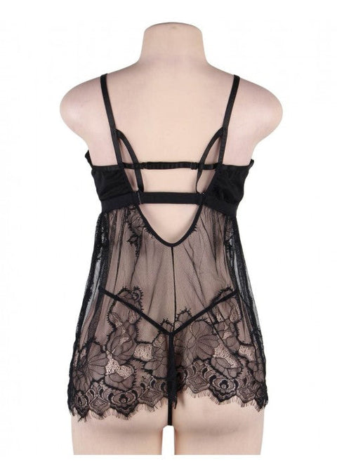 Oh YeahLace Babydoll Black M R80805P