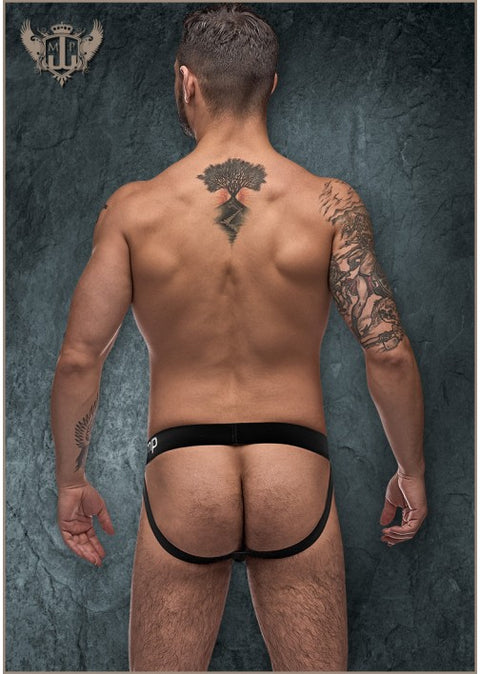 Male Power Black Nite Jock 388255 L/XL