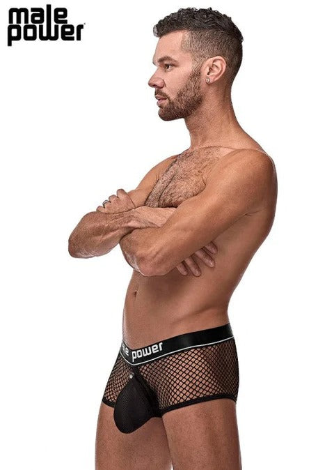Male Power Cock Pit Mini Cock Ring Short Black XL 120260