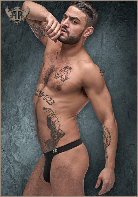 Male Power Comfort Bong Thong Blk S/M 436257