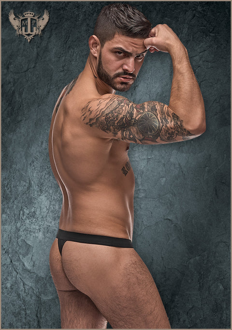 Male Power Comfort Bong Thong Blk S/M 436257