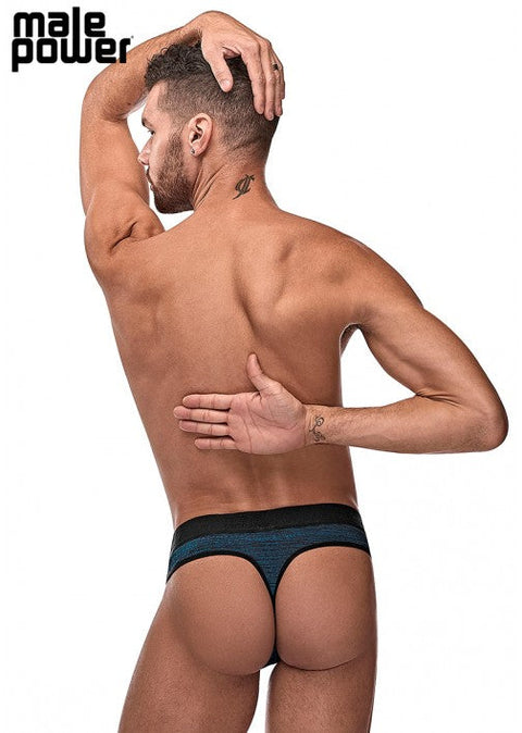 Male Power Peak Performance Sport Thong Blue S/M - 421259