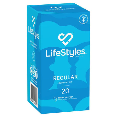 Lifestyles Regular Condoms 20 Pack